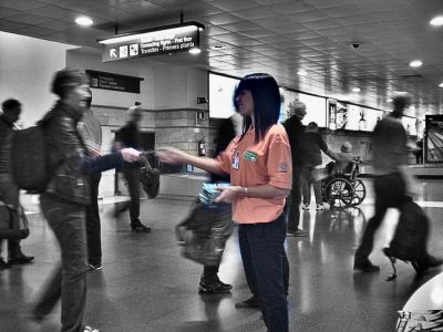 Promotora aeropuerto de Gran Canaria 