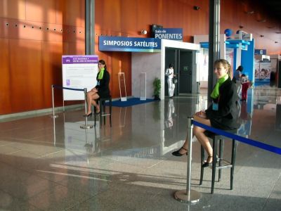 Control de acceso azafata de congresos